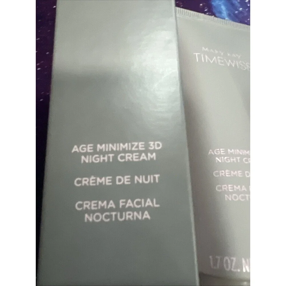 2 Mary Kay Timewise Age Minimize 3D Night Cream 173103 Combination Oily 1.7oz ex